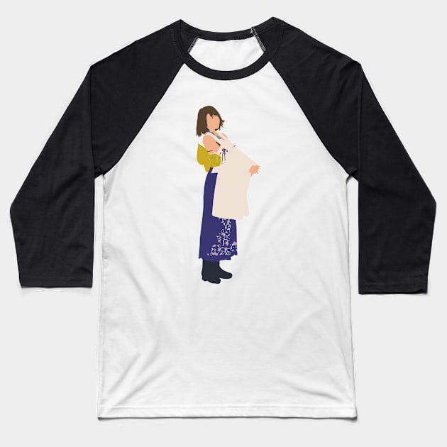 yuna ffx Baseball T-Shirt by evcharles